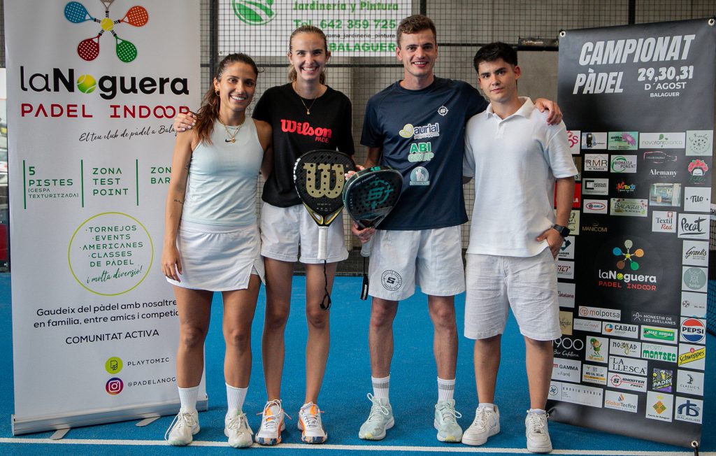 Drovia Studio colabora en el Primer Campeonato Aniversario de La Noguera Indoor Padel